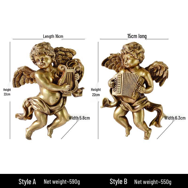 Cupid Engel Wandkunst Anhänger - Heimdeko Wandbehang