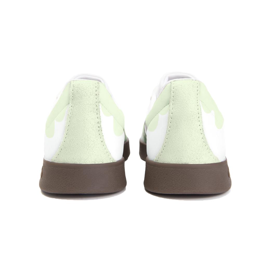 Adidas VL COURT 2.0 Starlight Manufacturing, Matcha Cat Paw Slip Resistant Cushioning Abrasion Resistant ID6015(Team914- )