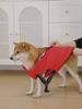 Pet Clothes Dog Cotton Jacket Winter Waterproof Jacket with Built-in Harness Dog Winter Coat