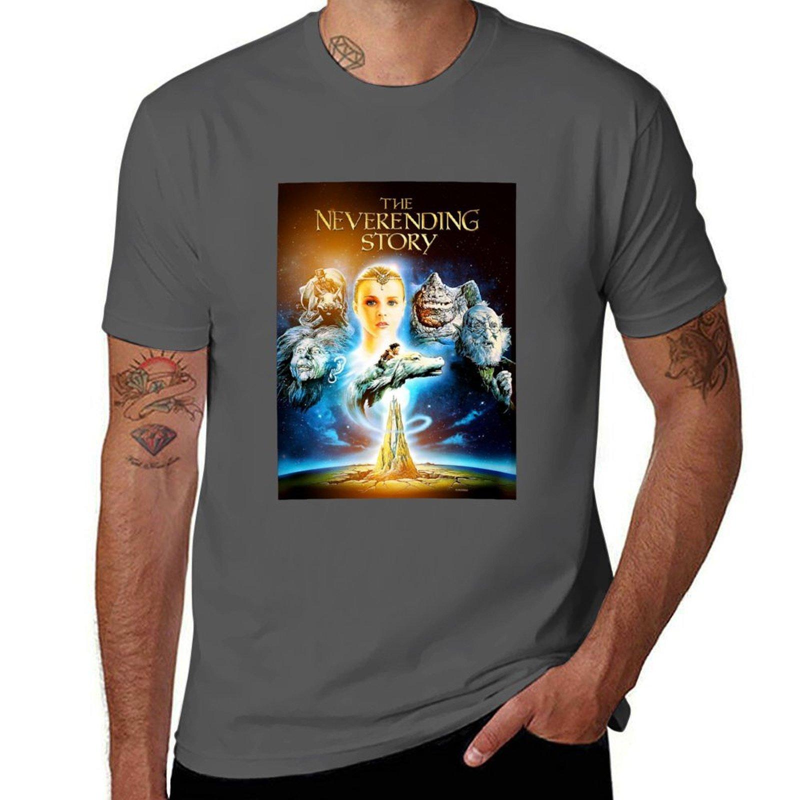 

Neverending Story T-Shirt t shirt man casual funny t shirts dark humor T-Shirt 4XL