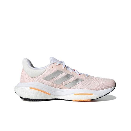 adidas Wmns SolarGlide 5 White Silver Metallic GX5496