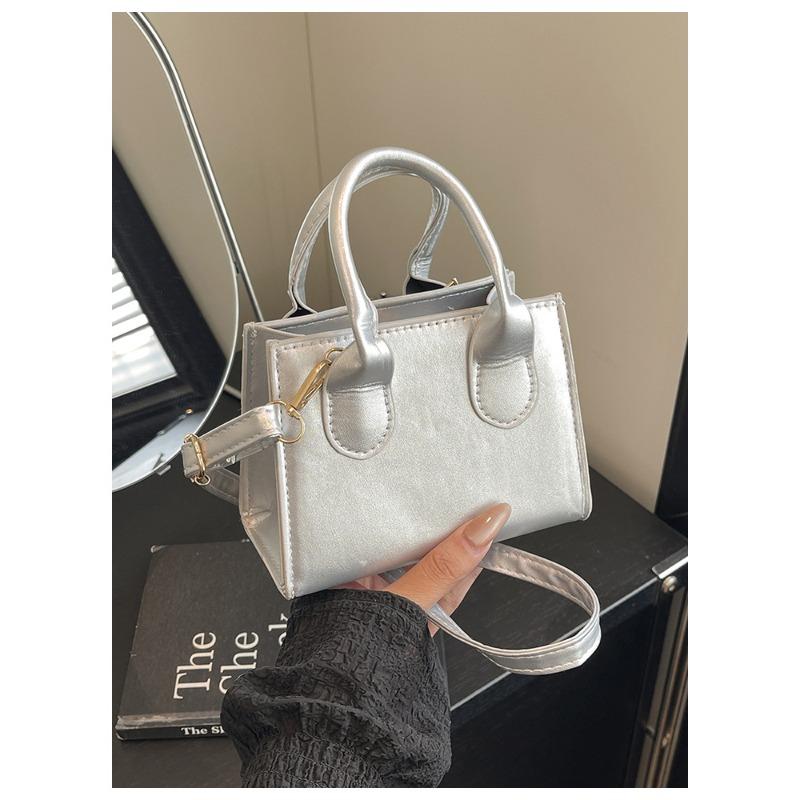Summer New Crossbody Mini Square Bag Simple Retro Fashion Niche Women's Shoulder Handbag