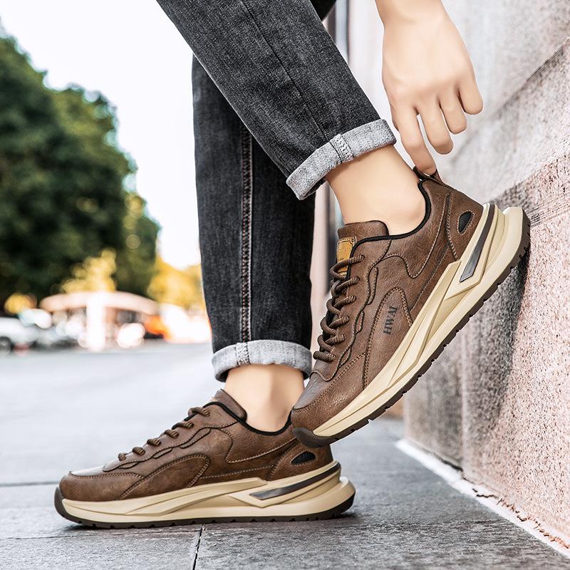 Light Luxury Low-top Thin-soled Cushioning Sports Shoes, High-quality Comfortable Casual Shoes, New Dad Shoes