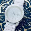Used [Men's Watch] DIESEL DZ-5262 Quartz White Dial White Date QZ [874-30110]