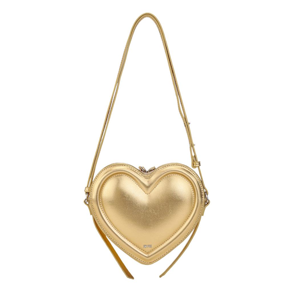 3D Heart Shaped Crossbody Bag, Chic Sweet and Cool Single Shoulder Purse, Trendy Geometric Ladies Handbag