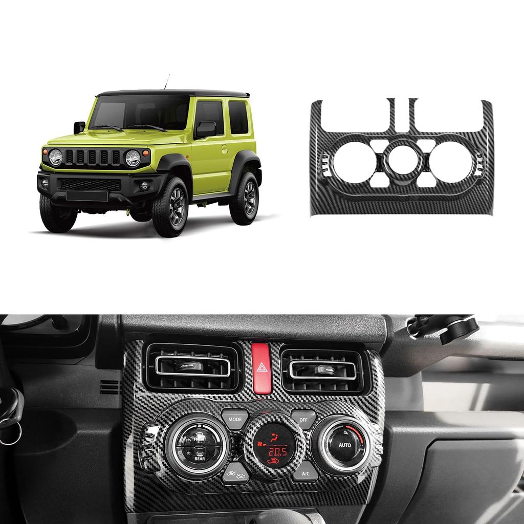 FXETRNL AT Rámeček větracího otvoru Ochranný kryt pro Suzuki Jimny JB64 JB74 JC74 ABS pryskyřice Jimny příslušenství Vnitřní vlastní díl Suzuki Jimny díl interiéru