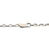 Used AUTHENTIC GUCCI Logo plateNecklace Silver Silver925