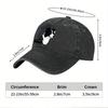 Border Collie Hund Grafik Baseballkappe Leicht Atmungsaktiv Polyester Verstellbare Mütze Für Hundeliebhaber Lässig Outdoor