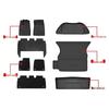 Waterproof TPE Floor & Trunk Mats for 2022 Tesla Model X (LHD & RHD)