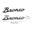 1pcs Car 3D Metal Emblem Badge Sticker Center Cover For Ford Bronco 2022 2023 Sport Logo Trunk Body Fender Styling Accessories