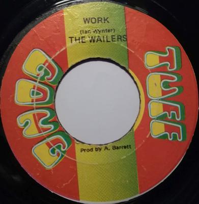7-Zoll-Schallplatte WAILERS Work Guided Missile keine Tuff Gong 1976 Jamaika Reggae Ska Dub Gebraucht