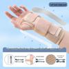 Breathable Steel Plate Wrist Brace for Sprains, Tendonitis, Fractures, and Pain Relief
