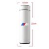 2025 Gorący 500ml Stal Nierdzewna Emblemat Samochodowy Inteligentny Kubek Termiczny Kubek do Kawy Dla BMW X1 X2 X3 X5 X4 X6 X7 M3 M4 M5 F20 F40 F