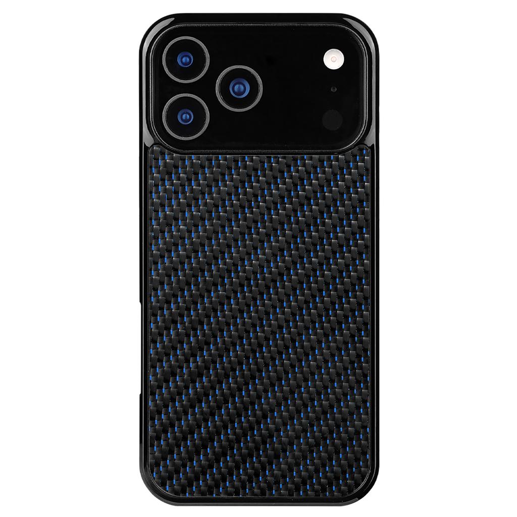 For iPhone 17 Pro Max Case Compatible with MagSafe Twill Texture Aramid Fiber TPU Shockproof Phone Cover