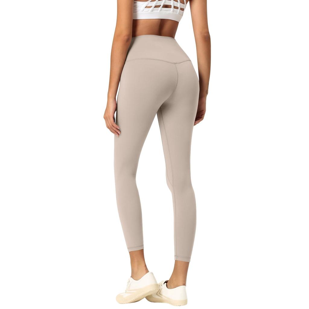 Yoga Nine-Point Pants, T-Less Awkward Line Peach Butt Fitness Pants, Quick-Drying Sports Butt-Beautiful Pants