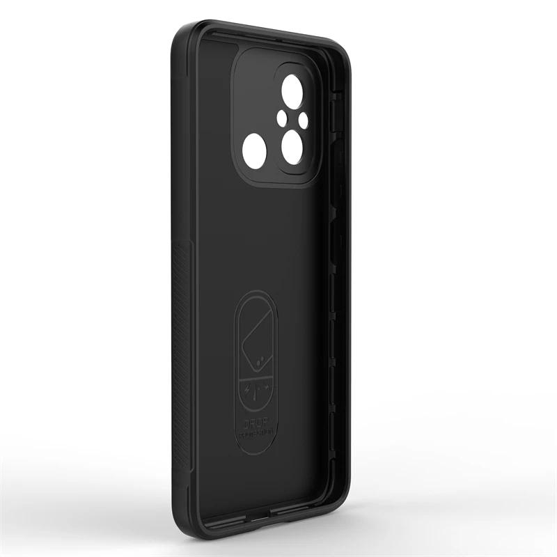 For Xiaomi Redmi 9 9C 10 10C 12 12C 4G Back Cover Phone Case Soft Liquid Silicone Anti-fall Shockproof Protect Funda Coque Cases