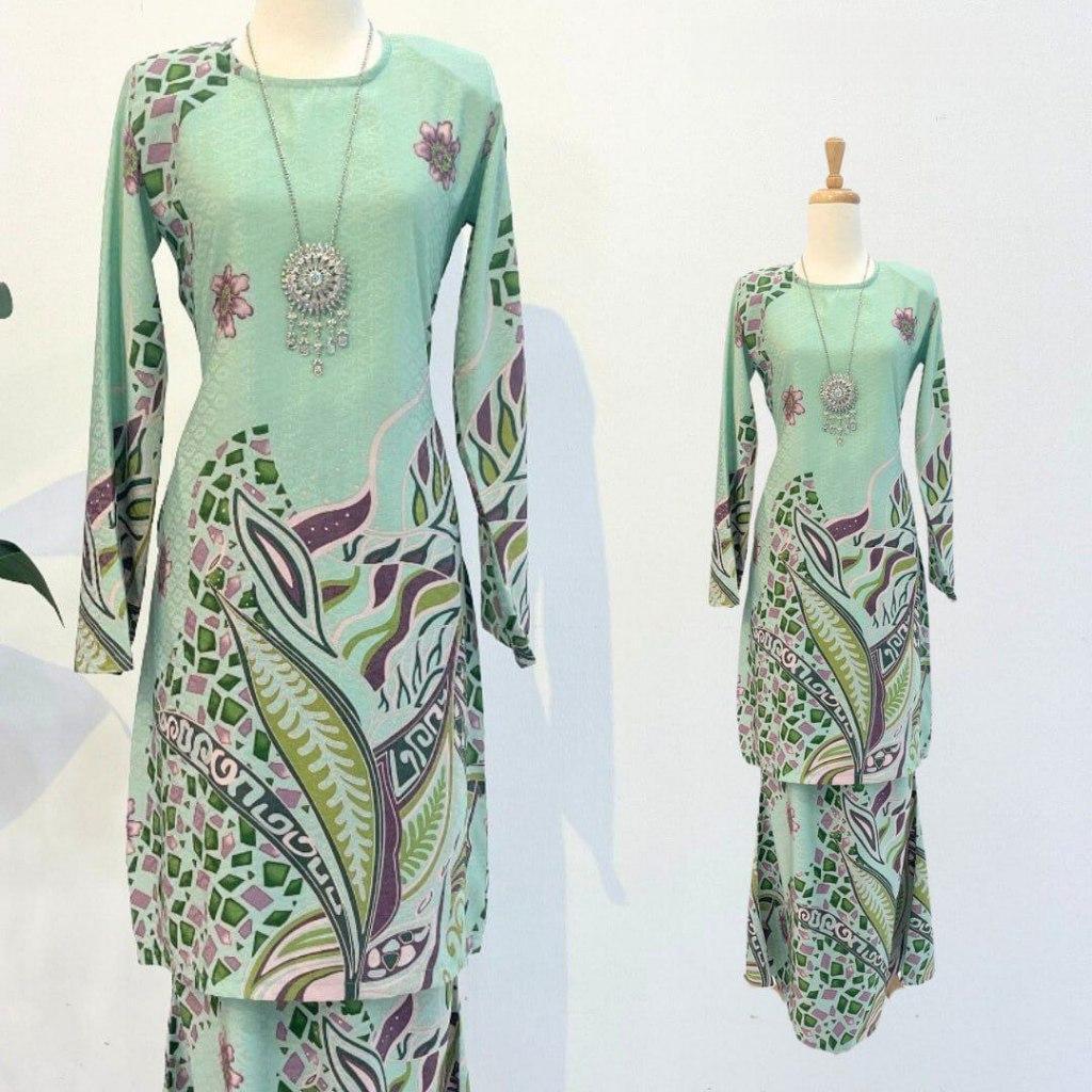 Vintage Style Long Dress With 3d Printed Pattern For Business Casual And Evening Wear
