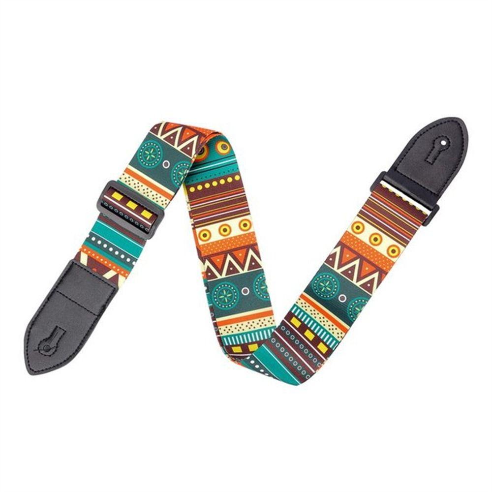Electric Guitar Leather Head Guitar Strap Acoustic Guitar Strap Guitar Belts Guitar Shoulder Strap