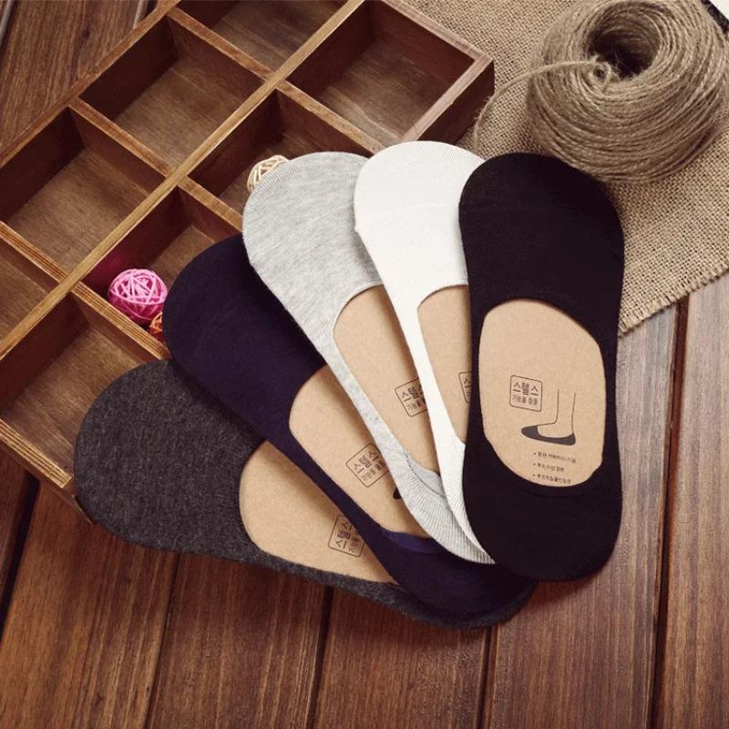1 Paar unsichtbare Trainer-Liner-Socken für Herren, No Show Secret Footsies für Erwachsene