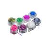 Aurora Borealis Reflective Crushed Diamond Nail Art Sequins Glitter Crystal Explosion 