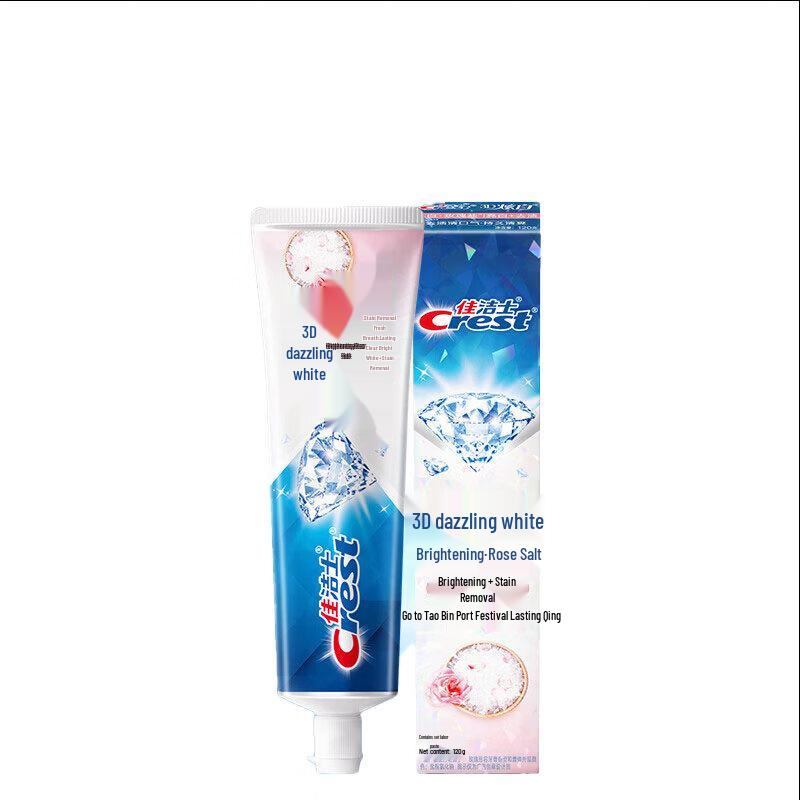 Crest 3D White Rose Salt Toothpaste