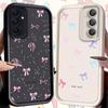 Simplicity Bowknot Case for Samsung Galaxy A73 A72 A71 A55 5G A54 A52 A52S A51 4G A31 A30 A24 A23 A22 A21S A20S A20 A14 Cover