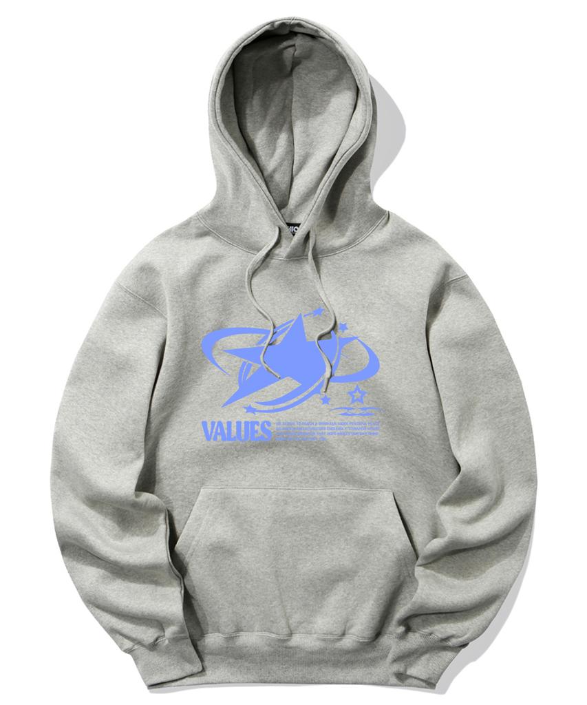 Blue Stars Graphic Hoodie - 9 Colors (Type A)