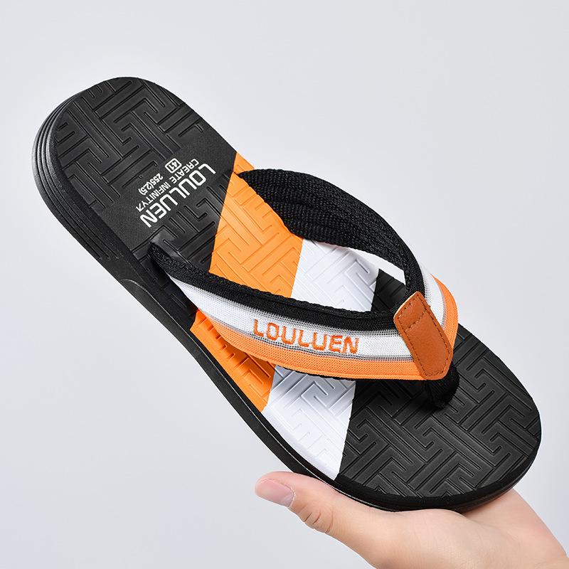 

Summer new casual sandals men s outdoor wear casual men s cool slippers beach shoes men s 39 чорний