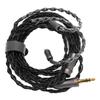 3.5mm Headphone Cable 8 Core Silver Plated 3.9ft 2Pin Headphone Cable for MP3 MP4 Headphones