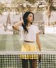 GAME SET MATCH 2-Layer Dri-Fit Tennis Skirt_Yellow