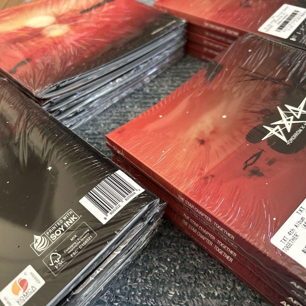 [USED] TXT TOGETHER Afterglow 20 Sheets