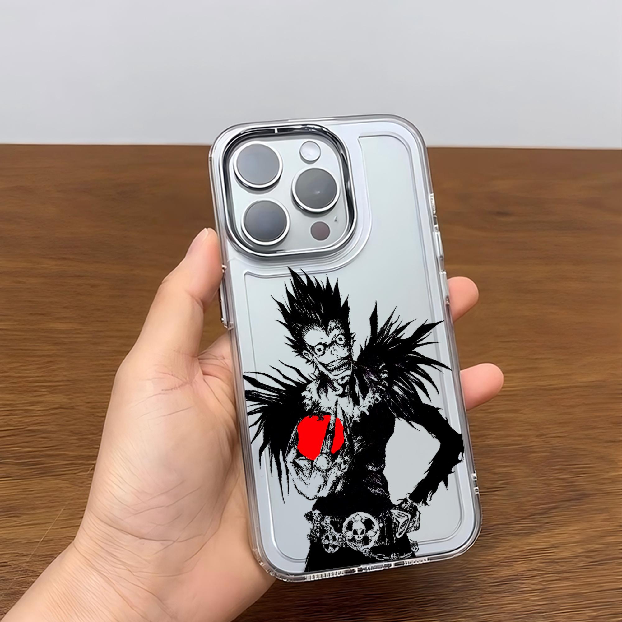 

Горячий Аниме Тетрадь Смерти Чехол Для Телефона Для iPhone 17 16e 16 15 14 13 12 11mini Pro Max X XR XSMAX 8 7 Air Plus Прозрачный Мягкий Чехол iPhone 17 Pro