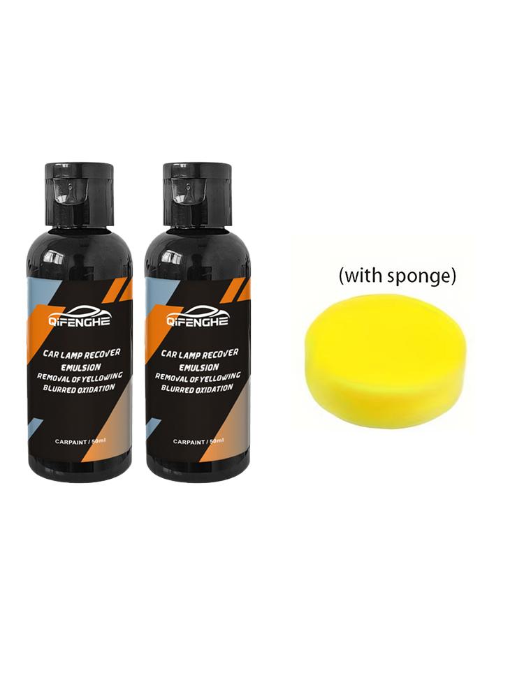 Autoscheinwerfer-Reparaturset – Kristallklare Beschichtung zur Reparatur von Oxidation, Vergilbung und Kratzern