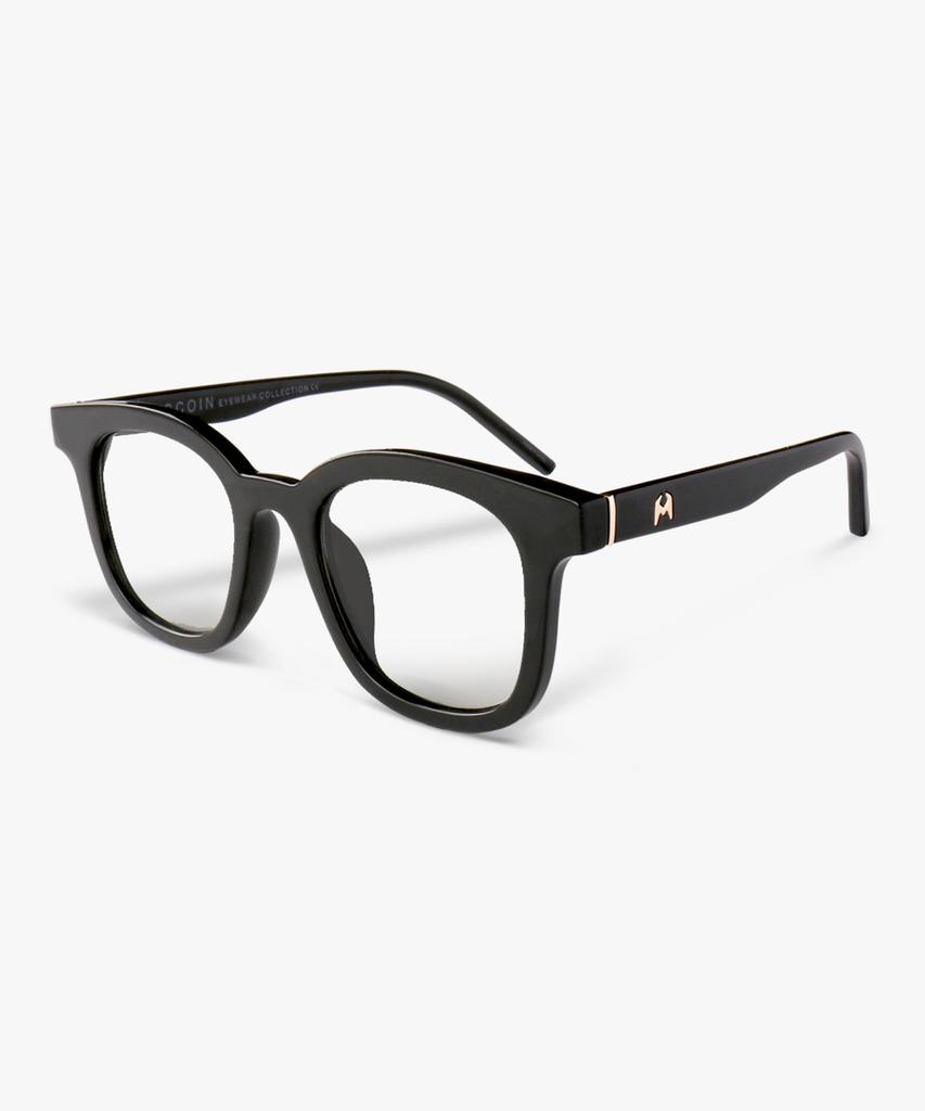 Maegkoin Vivid 03 Black Vivid Blue Light Blocking Glasses (Black)