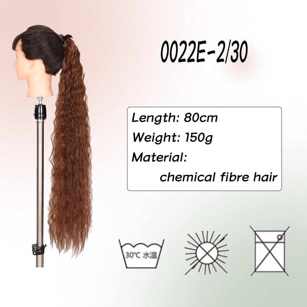 Wig Ponytail Tie Cornrows Ponytail Wig Piece Women High Temperature Silk Stretch Lace Inner Mesh Tie Ponytail