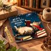 Academic Year Wall Planner 2027 Reading Cat Calendar, 7.87 x Inch Monthly Hanging Large Writing Grid with Thickened Paper And Spiral Binding for Home