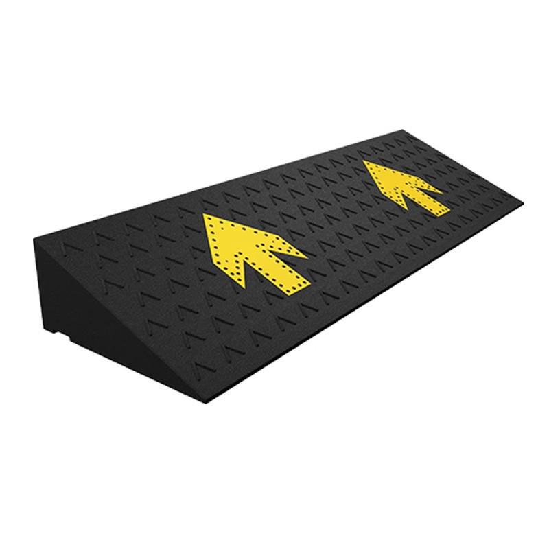 Rubber Car Ramp: Multipurpose Mat for Curbs, Thresholds, and Speed Bumps