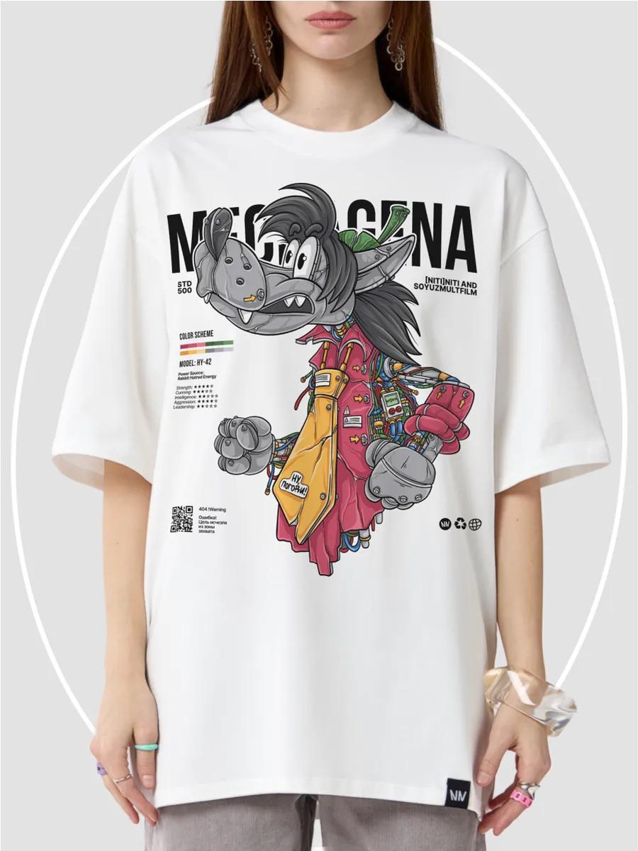 Oversized T-shirt Soyuzmultfilm print S