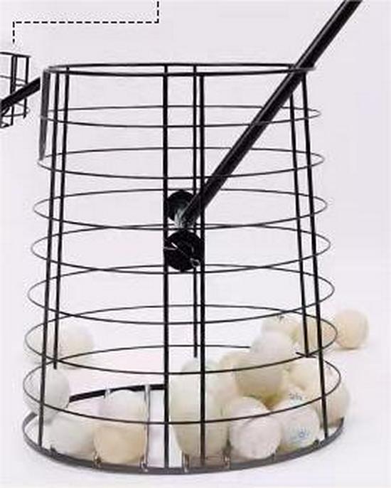 Kompaktes Bodenstehendes Tischtennisball-Sammelnnetz