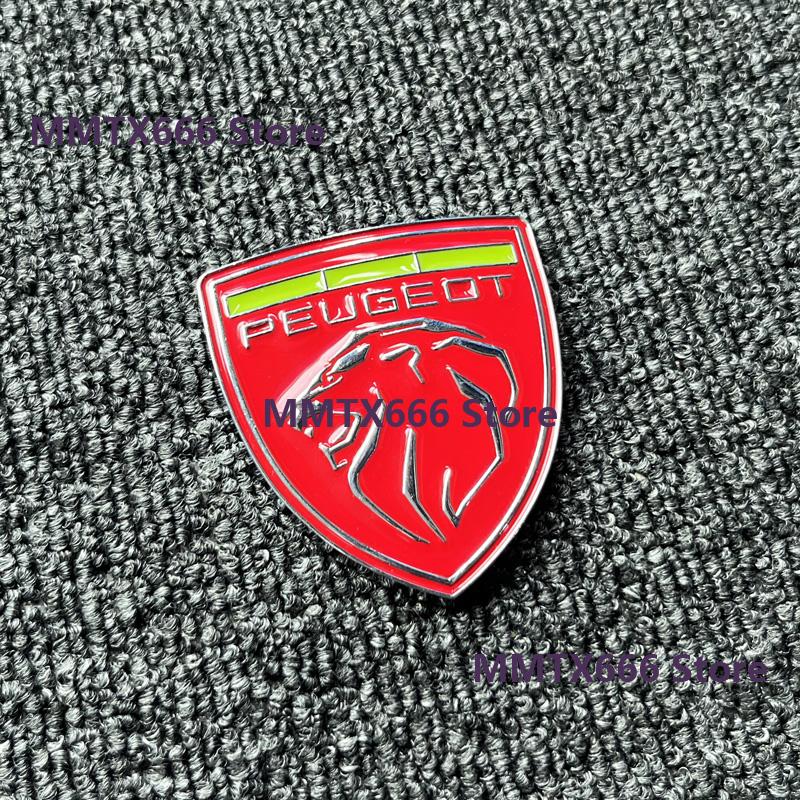 3D Metal Lion Emblem Car Stickers Side Trunk Badges Accessories for Peugeot 207R 407 408 308 206 406 507 508 307 4008 5008 3008
