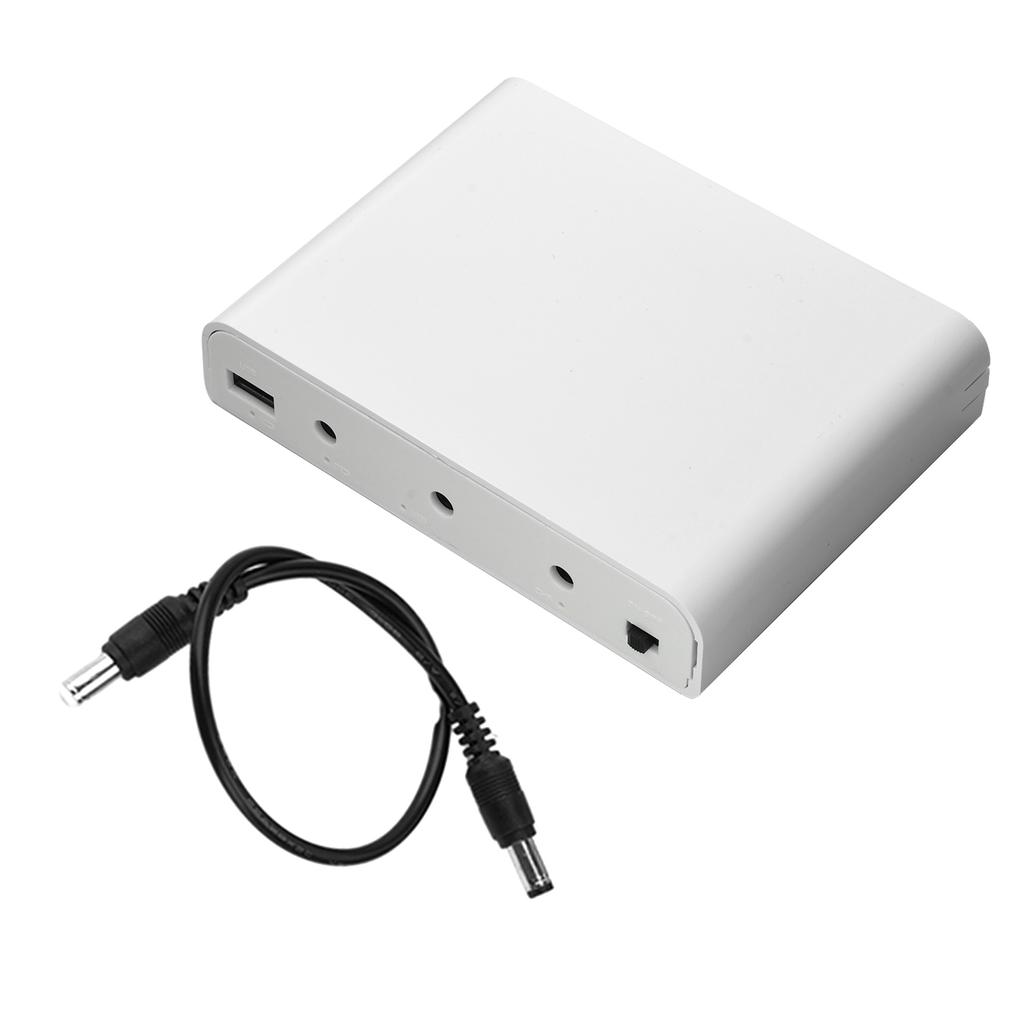 DC UPS 6pcs 18650 Li-ion Battery Uninterrupted Power Supply DIY Power Bank Box for House Router Cellphone Tablet Without Battery