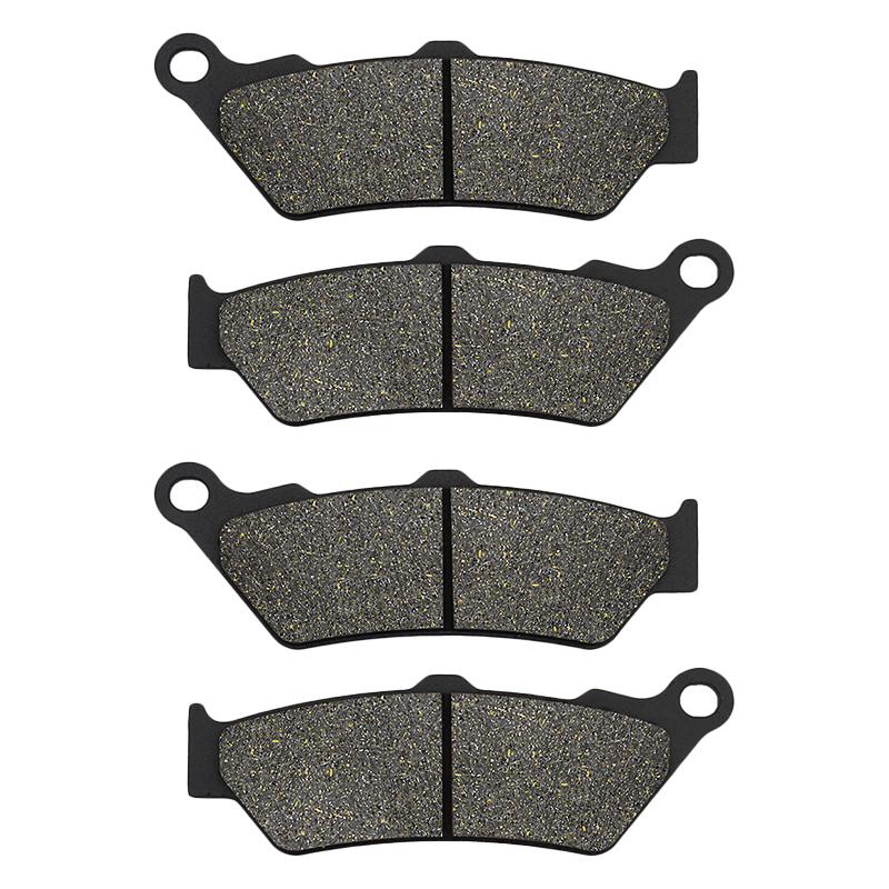 Cyleto Motorcycle Front Rear Brake Pads for BMW F700GS F 700GS 11-18 F800GS Adventure F 800GS Triple Black F 800 GS Trophy 08-18