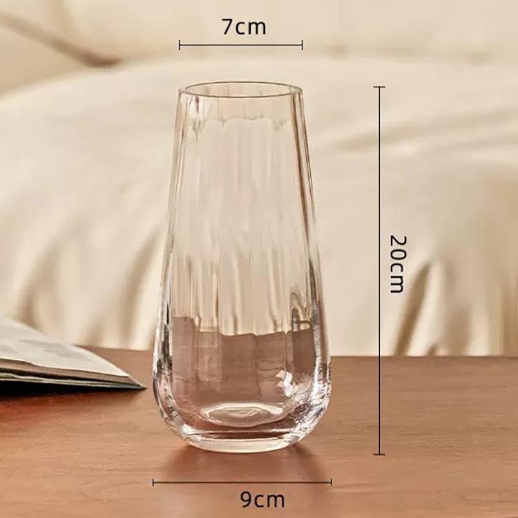 

Ваза Стеклянная ваза Украшение дома Украшения Цветочная композиция Ваза для цветов A-S