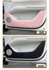 Xingyuan Car Door Kick Mats - Leather Panel Protection Stickers for Interior Modification.