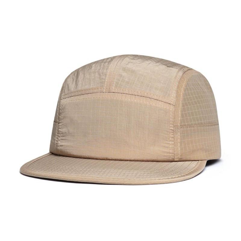 Thin Quick-drying Solid Plaid Soft-brimmed Baseball Caps for Men and Women Summer Leisure Sunscreen Versatile Hip-hop Hat