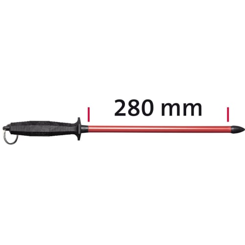 WM Ruby Steel Rod 28cm