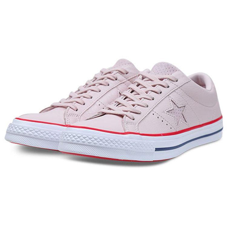 Converse One Star Casual Low-Top Skate Shoes Unisex Sneakers Cherry-Blossom-Pink 160623C