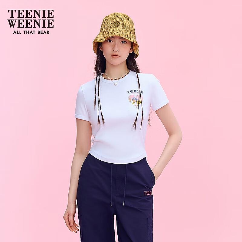 Teenie Weenie Bear Smiley Collaboration Short Sleeve T-shirt L