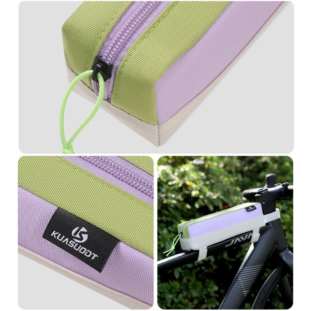 Vodotěsná přední taška na nosník kola Úložná taška na rám kola Taška na horní trubku kola Cyklistické příslušenství