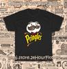 Neues Pringles Kartoffelchips Logo Herren039s T-Shirt Amerikanische Größe S5XL T-Shirt Unisex T-Shirt